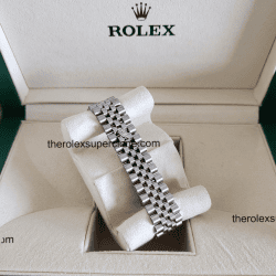 Rolex Datejust 31mm 1:1 Super Clone Oystersteel and White Gold Diamonds Set White Mother-of-Pearl Dial 2236 Swiss Movement Replica Watch Ref-278274