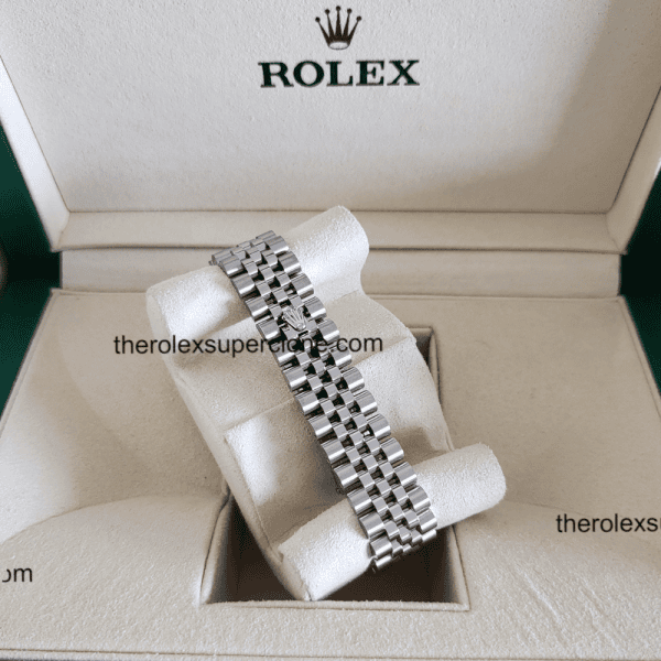 Rolex Datejust 31mm 1:1 Super Clone Oystersteel and White Gold Diamonds Set White Mother-of-Pearl Dial 2236 Swiss Movement Replica Watch Ref-278274