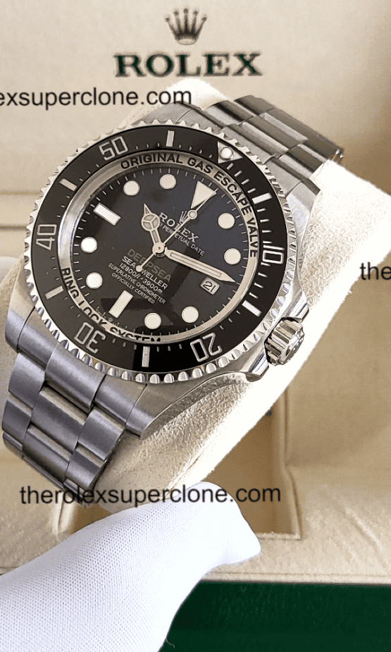 Rolex Deepsea D-Blue 1:1 Super Clone Oystersteel Bracelet 3235 Swiss Movement Replica Watch Ref-136660