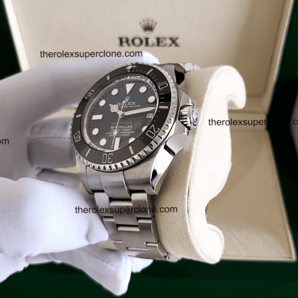 Rolex Deepsea D-Blue 1:1 Super Clone Oystersteel Bracelet 3235 Swiss Movement Replica Watch Ref-136660