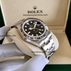 Rolex Explorer II 1:1 Super Clone Oystersteel Black Dial 3285 Swiss Movement Replica Watch Ref-226570