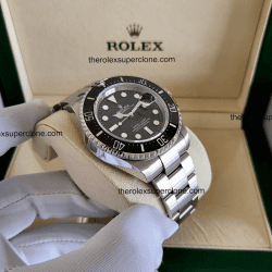 Rolex Sea-Dweller 1:1 Super Clone Oystersteel Intense Black Dial 3235 Swiss Movement Replica Watch Ref-126600