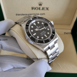 Rolex Submariner Date 1:1 Super Clone Stainless Steel Black Dial 3235 Swiss Movement Replica Watch Ref-126610LN