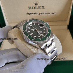 Rolex Submariner Hulk 1:1 Super Clone Stainless Steel Green Dial 3135 Swiss Movement Replica Watch Ref-116610LV