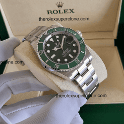 Rolex Submariner Hulk 1:1 Super Clone Stainless Steel Green Dial 3135 Swiss Movement Replica Watch Ref-116610LV