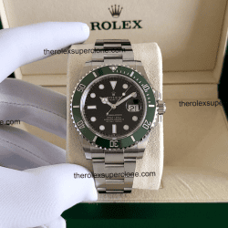 Rolex Submariner Starbucks 11 Super Clone Stainless Steel Black Dial 3235 Swiss Movement Replica Watch Ref-126610LV