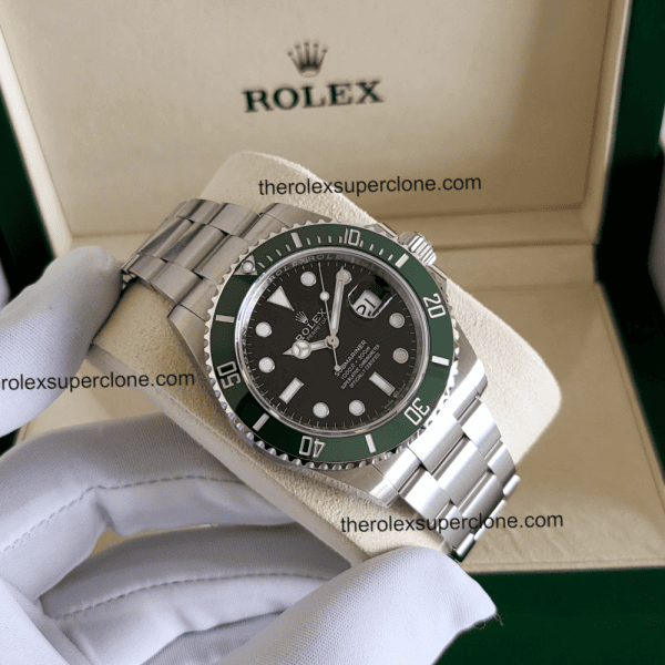 Rolex Submariner Starbucks 1:1 Super Clone Stainless Steel Black Dial 3235 Swiss Movement Replica Watch Ref-126610LV