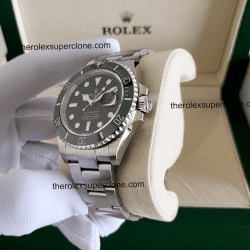 Rolex Submariner Starbucks 1:1 Super Clone Stainless Steel Black Dial 3235 Swiss Movement Replica Watch Ref-126610LV